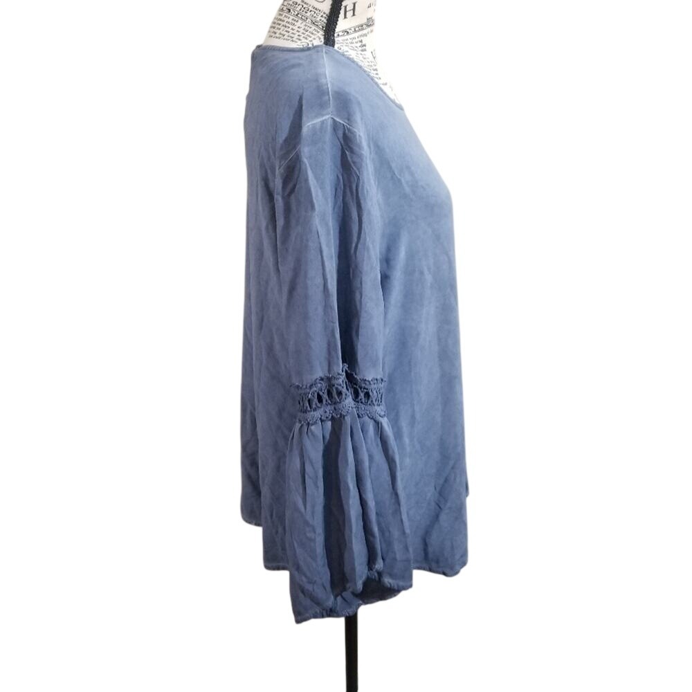 SPENSE bell sleeve blouse‎ sz large - Picture 2 of 14